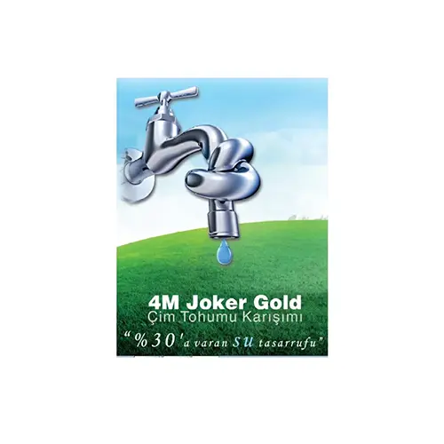 4M Joker Gold Çim Tohumu Karışımı 10Kg