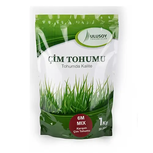 6M Mix Çim Tohumu Karışımı 1Kg - Ulusoy