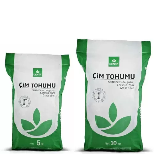 4'Lü Karışım Çim Tohumu Genta 10 Kg Çuval