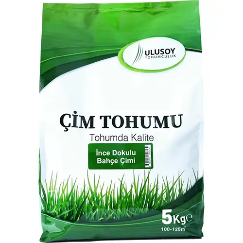 Ince Dokulu Bahçe Çimi Tohumu 5 kg