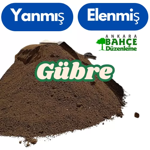 Yanmış Elenmiş Hayvan Gübresi